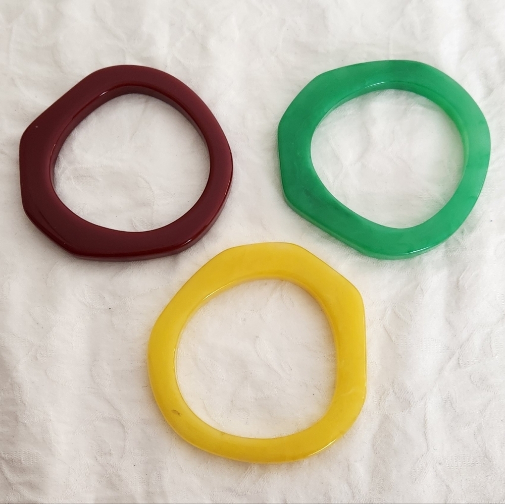 LOT Stacking Bangle Bracelets - Picture 2 of 5